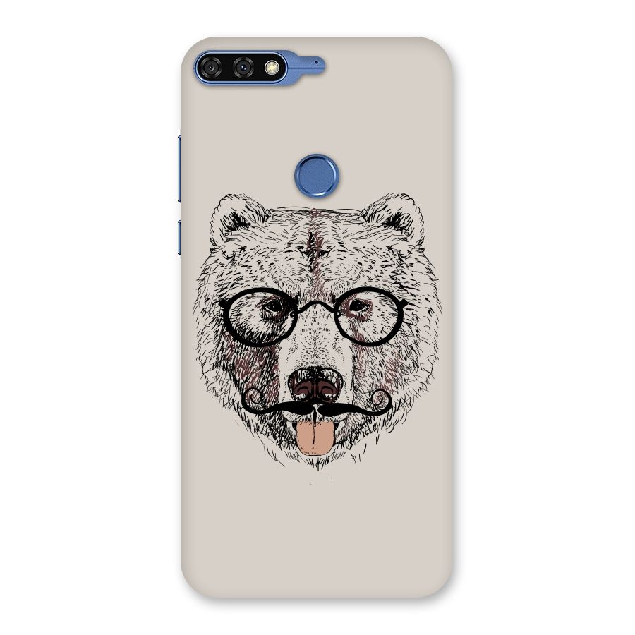 Studious Bear Back Case for Honor 7C