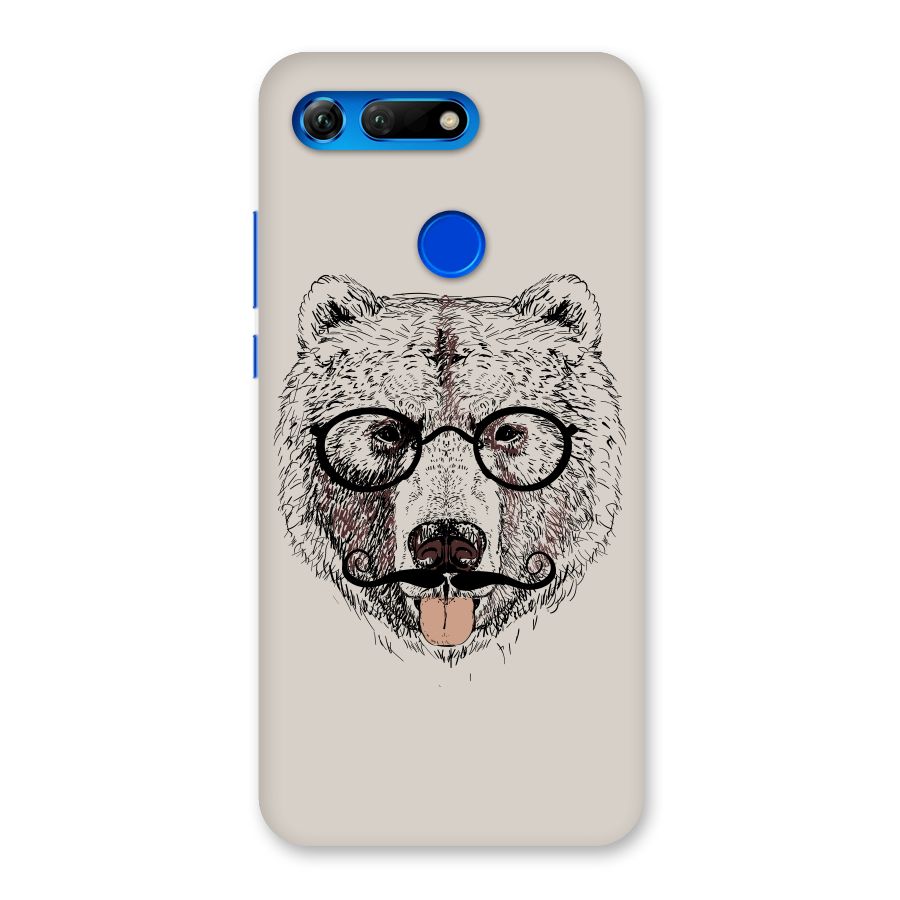 Studious Bear Back Case for Honor View 20