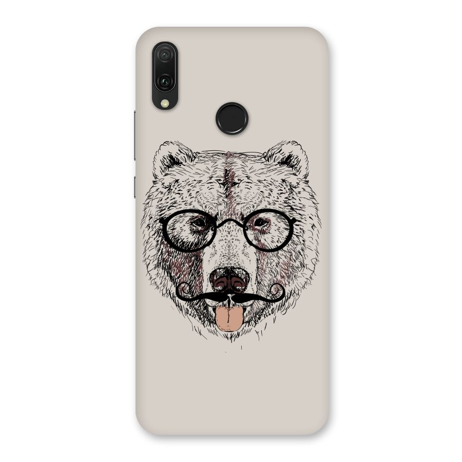 Studious Bear Back Case for Huawei Y9 (2019)