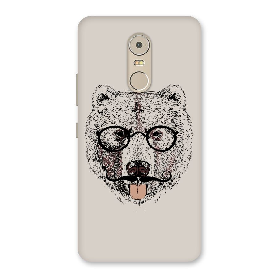 Studious Bear Back Case for Lenovo K6 Note