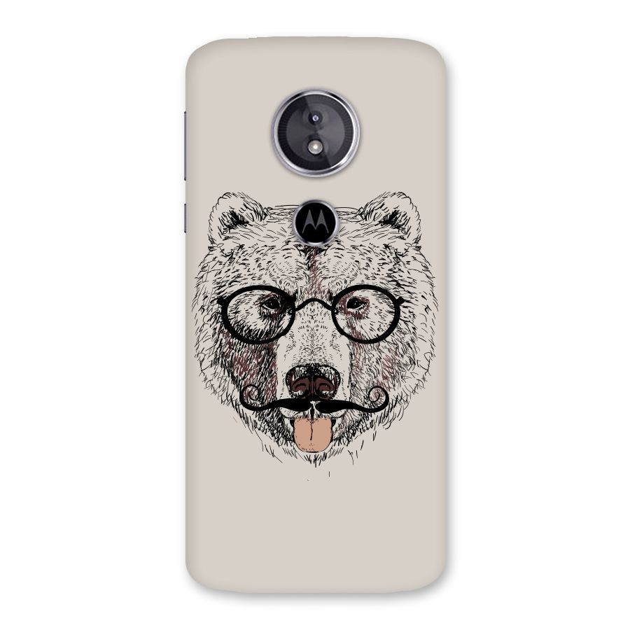 Studious Bear Back Case for Moto E5