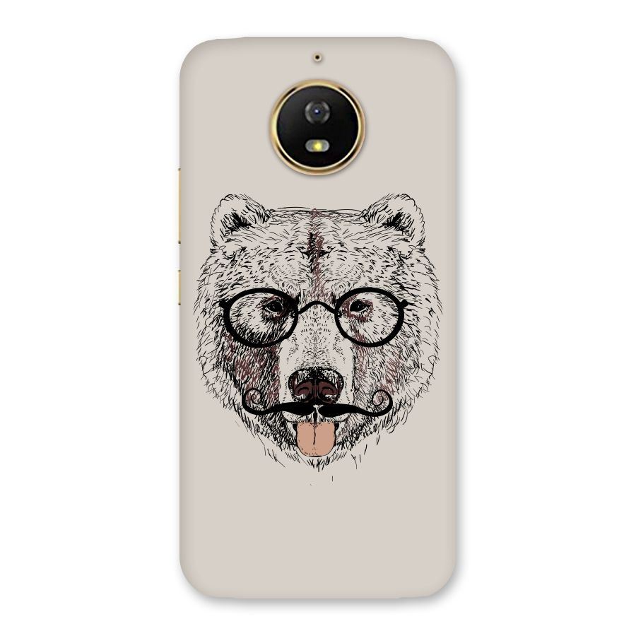 Studious Bear Back Case for Moto G5s