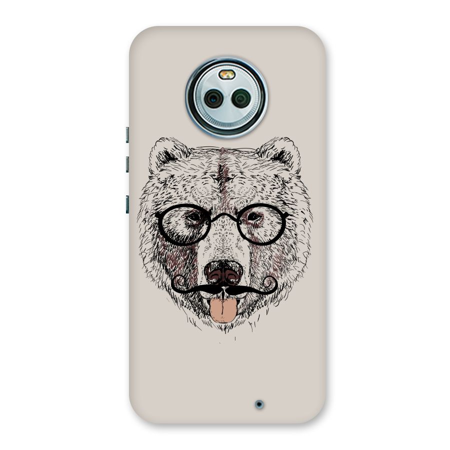 Studious Bear Back Case for Moto X4