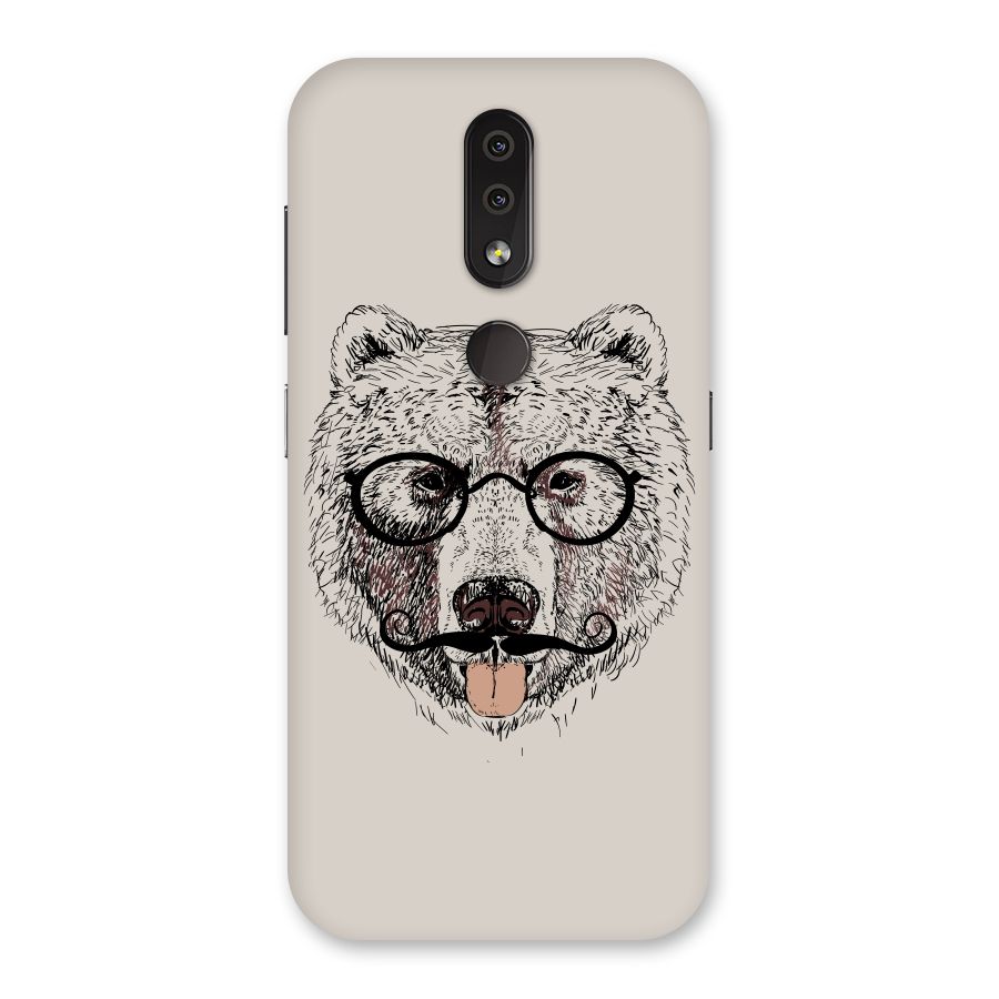 Studious Bear Back Case for Nokia 4.2