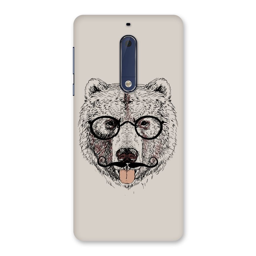 Studious Bear Back Case for Nokia 5