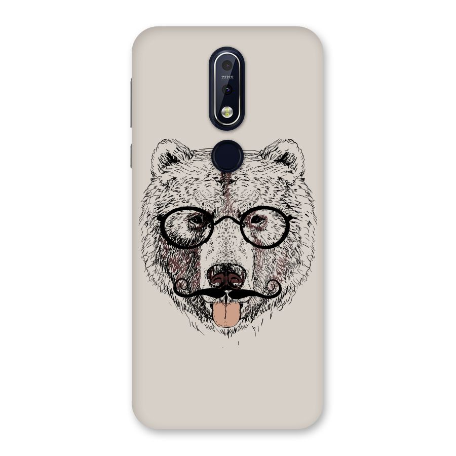 Studious Bear Back Case for Nokia 7.1