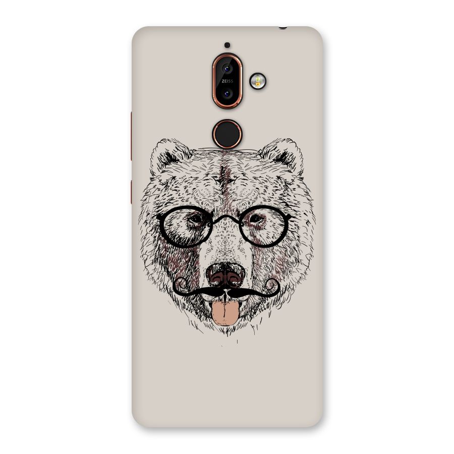 Studious Bear Back Case for Nokia 7 Plus