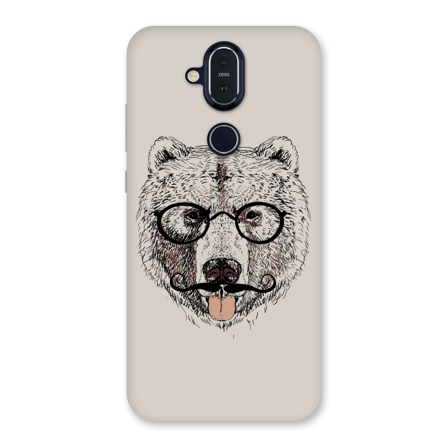 Studious Bear Back Case for Nokia 8.1