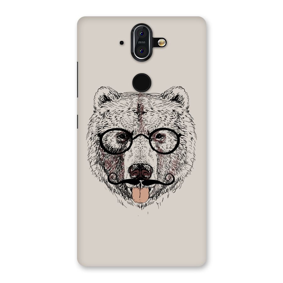 Studious Bear Back Case for Nokia 8 Sirocco