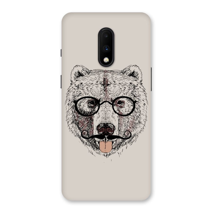 Studious Bear Back Case for OnePlus 7