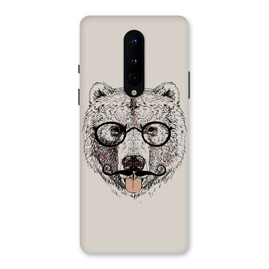 Studious Bear Back Case for OnePlus 8