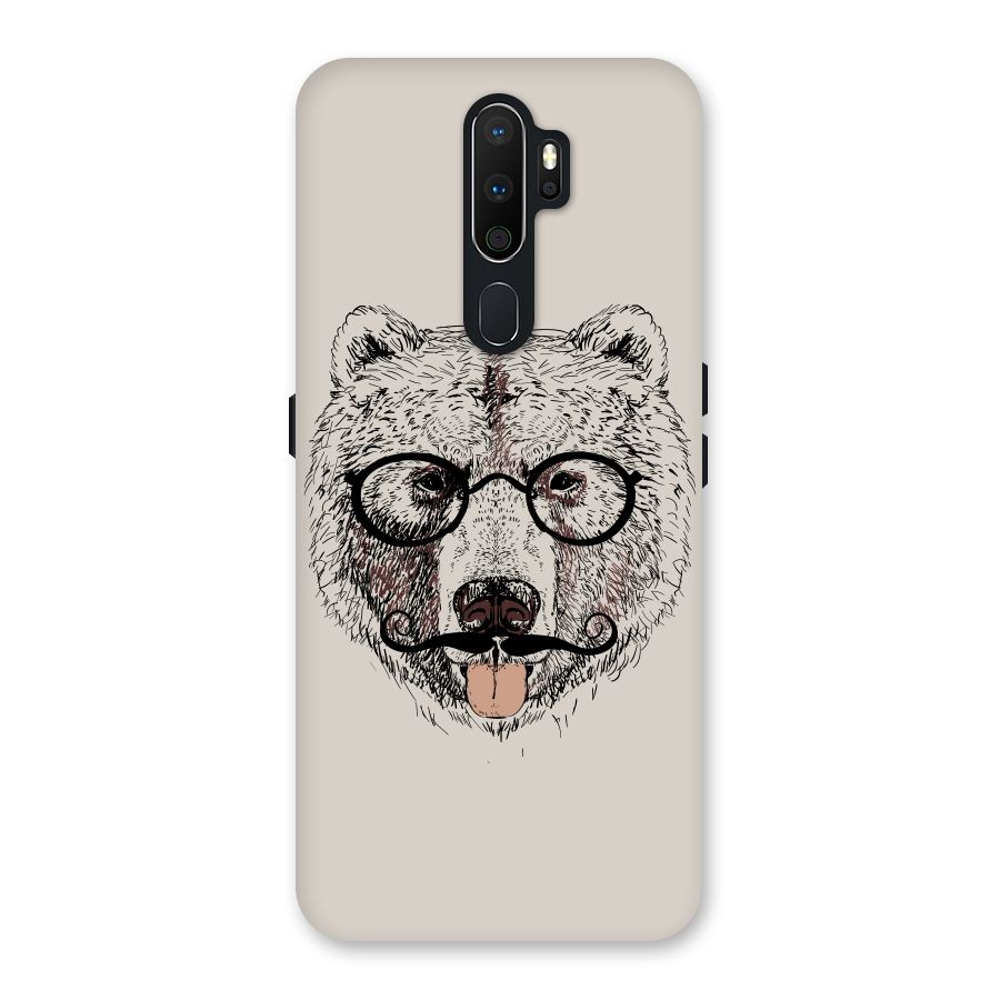Studious Bear Back Case for Oppo A5 (2020)