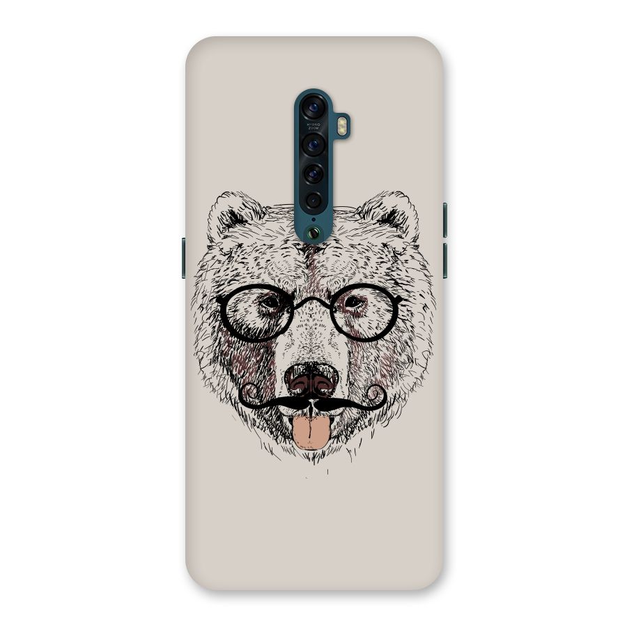 Studious Bear Back Case for Oppo Reno2