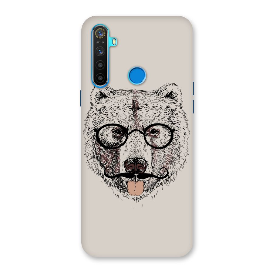Studious Bear Back Case for Realme 5s