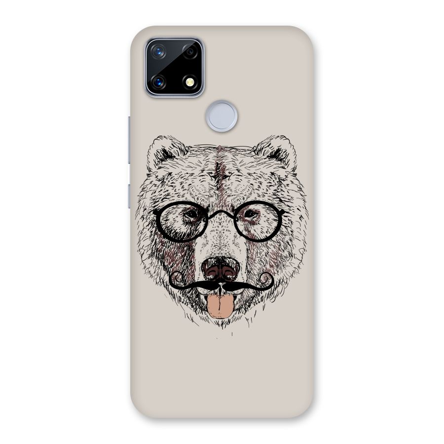 Studious Bear Back Case for Realme Narzo 20
