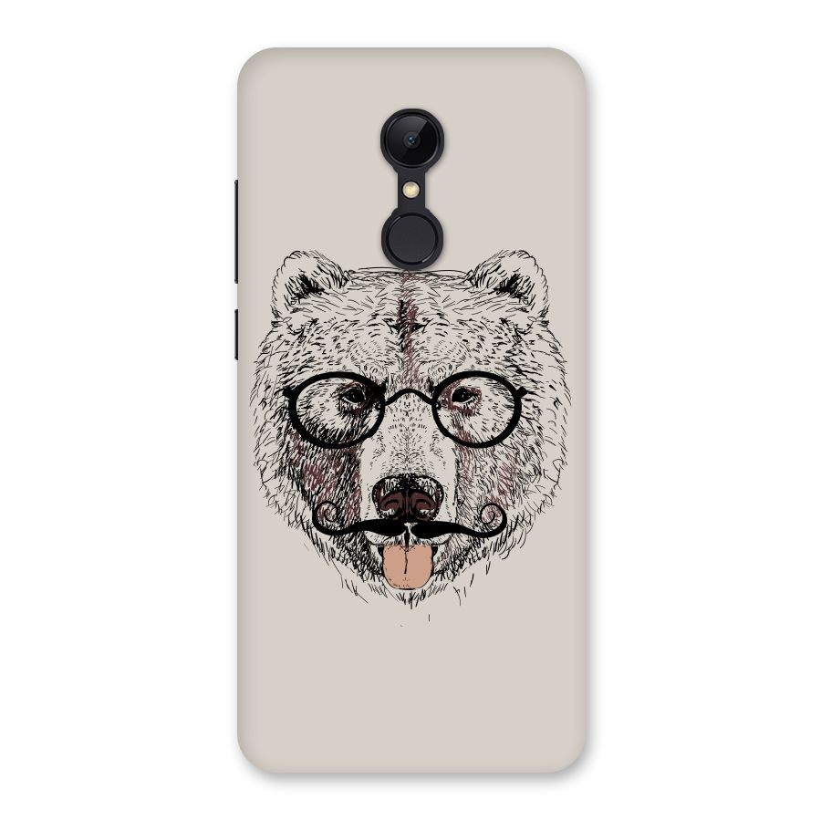 Studious Bear Back Case for Redmi 5