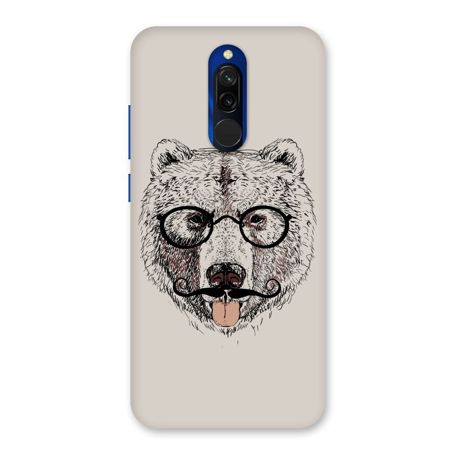 Studious Bear Back Case for Redmi 8