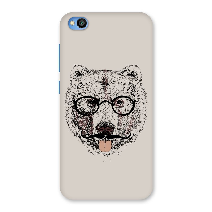 Studious Bear Back Case for Redmi Go