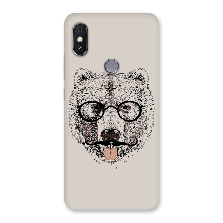 Studious Bear Back Case for Redmi Y2
