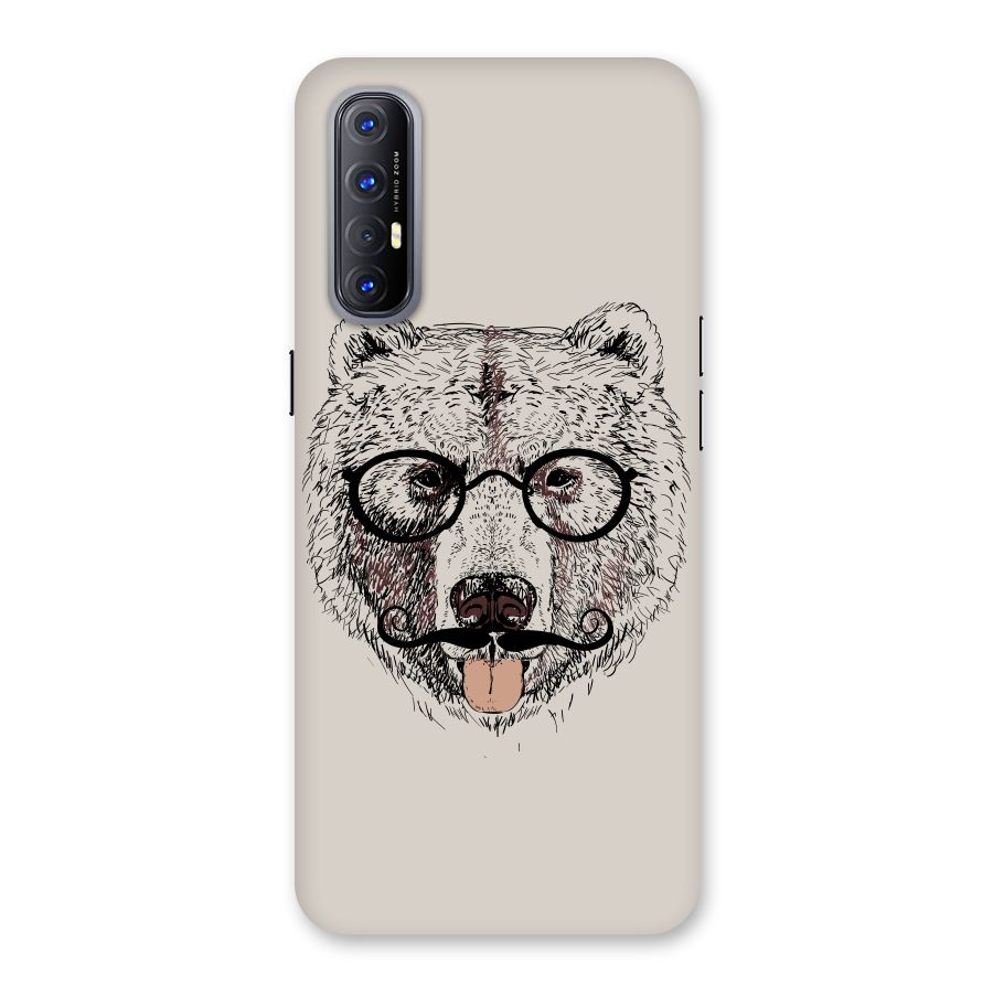 Studious Bear Back Case for Reno3 Pro