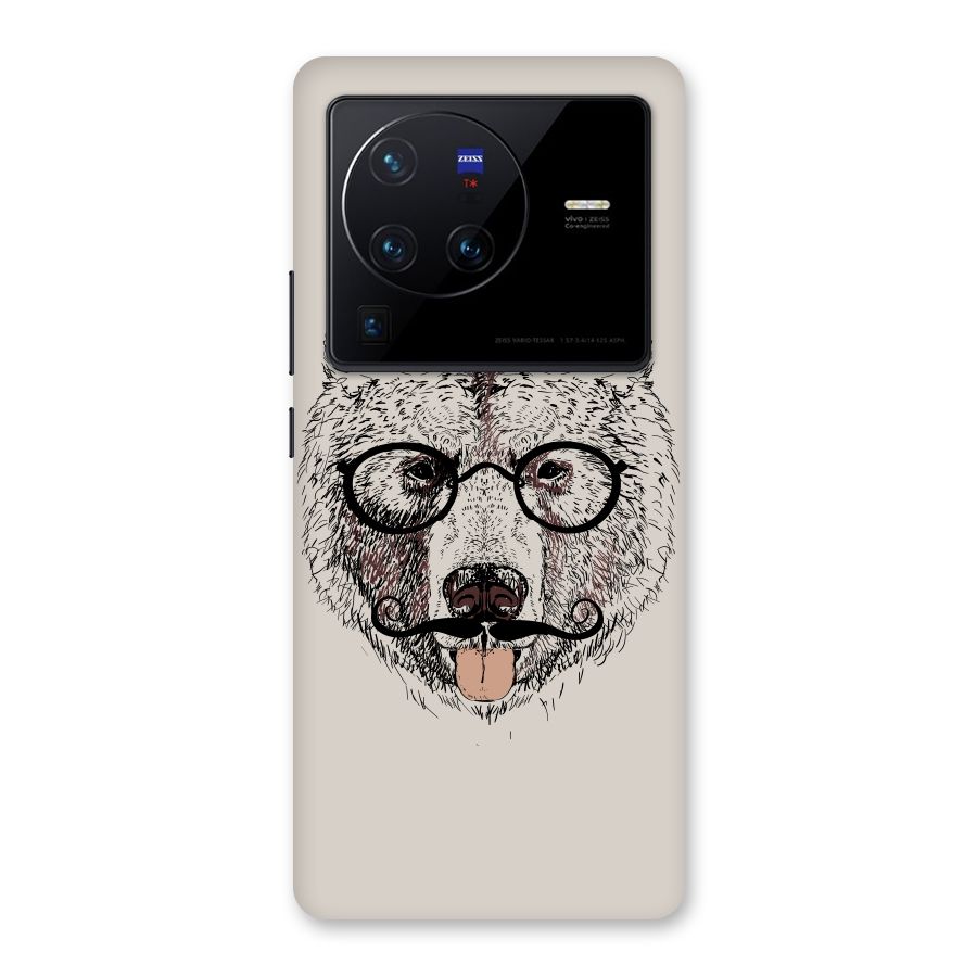 Studious Bear Back Case for Vivo X80 Pro