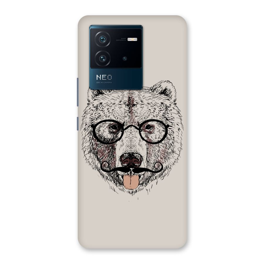 Studious Bear Back Case for Vivo iQOO Neo 6 5G