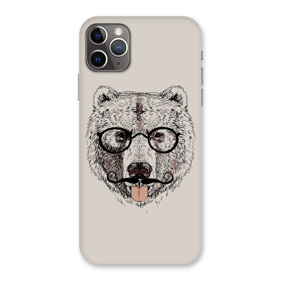 Studious Bear Back Case for iPhone 11 Pro Max