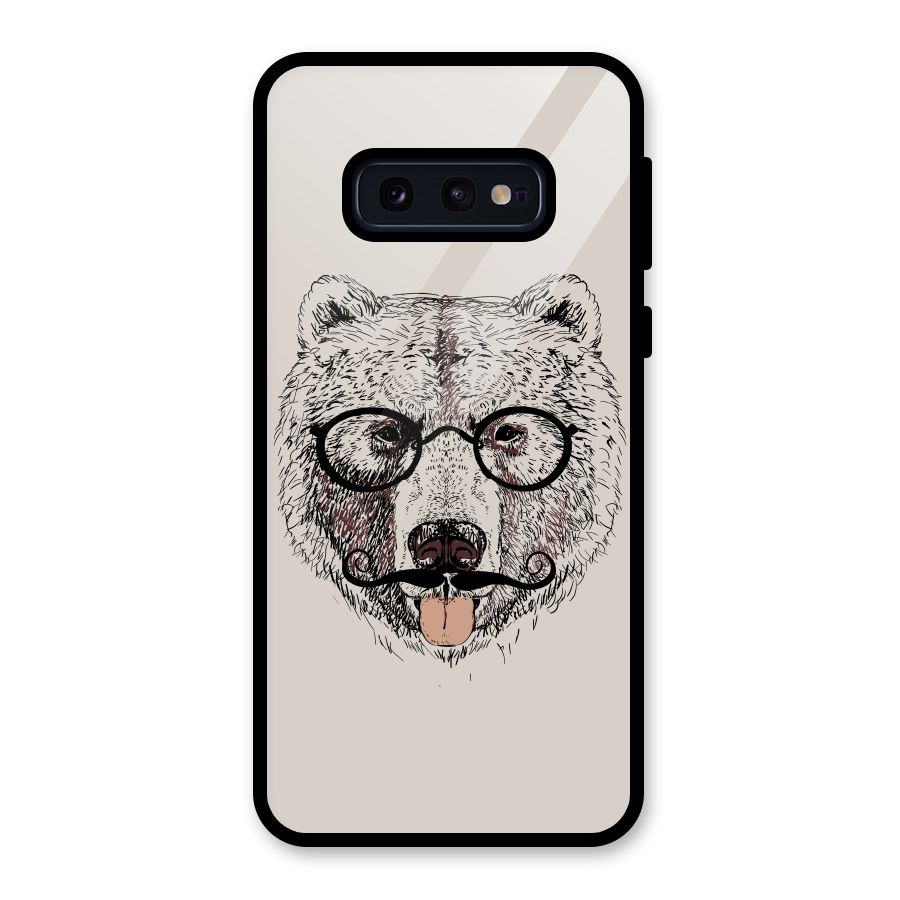 Studious Bear Glass Back Case for Galaxy S10e