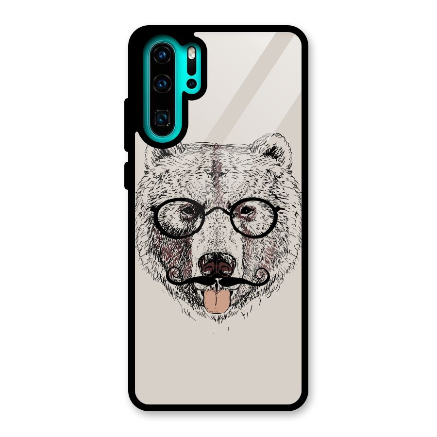 Studious Bear Glass Back Case for Huawei P30 Pro
