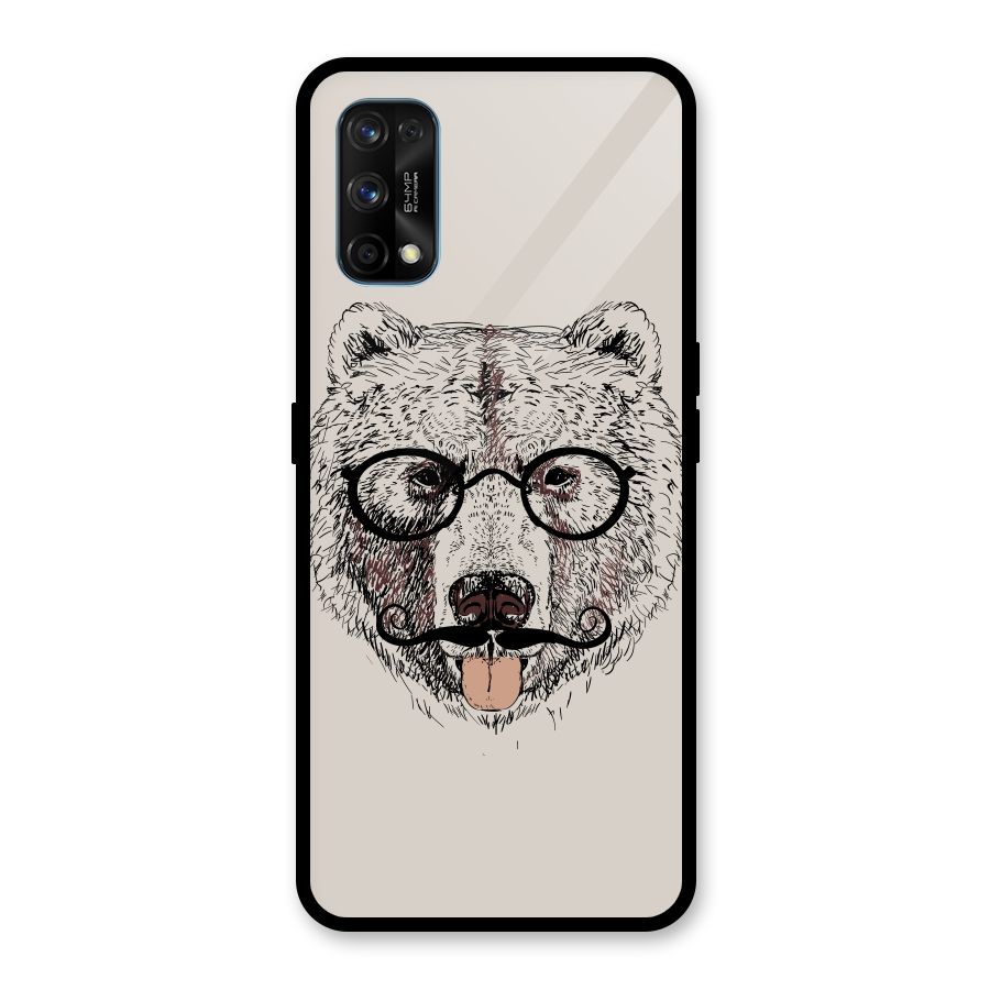 Studious Bear Glass Back Case for Realme 7 Pro