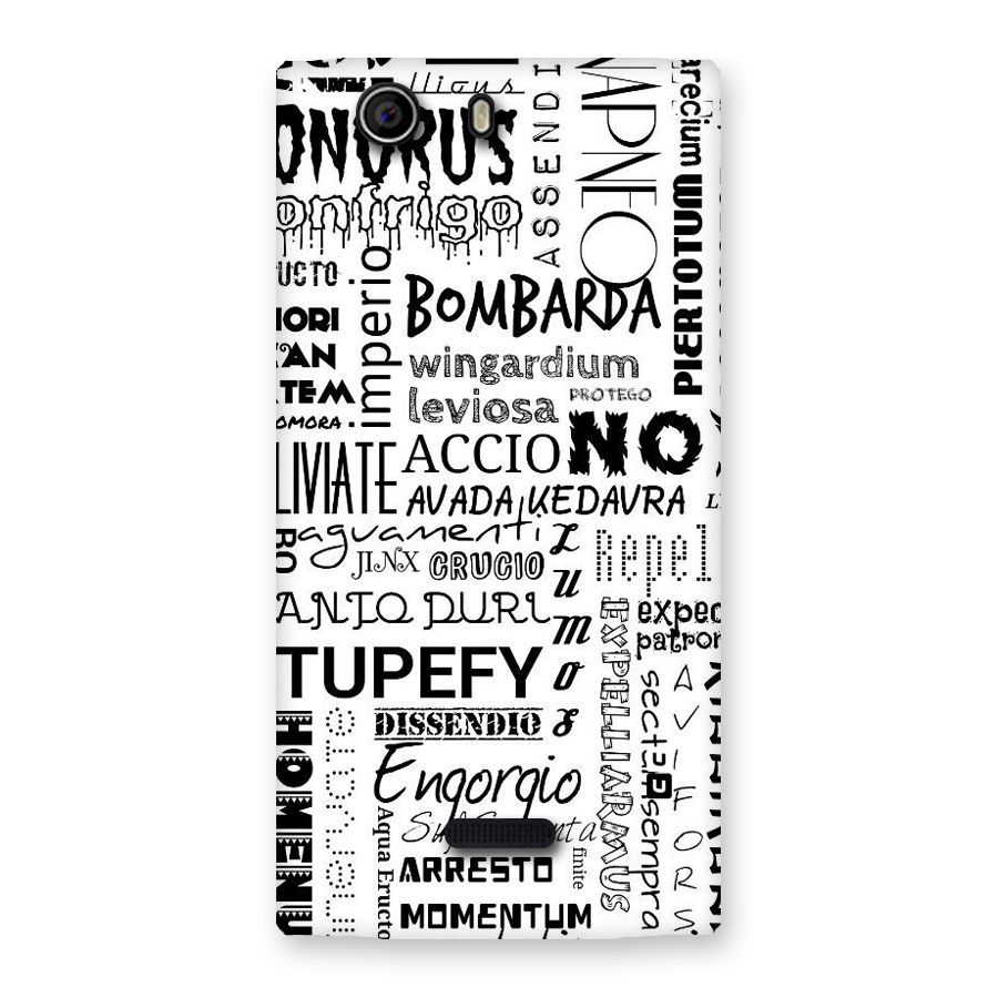 Stupefy Back Case for Canvas Nitro 2 E311