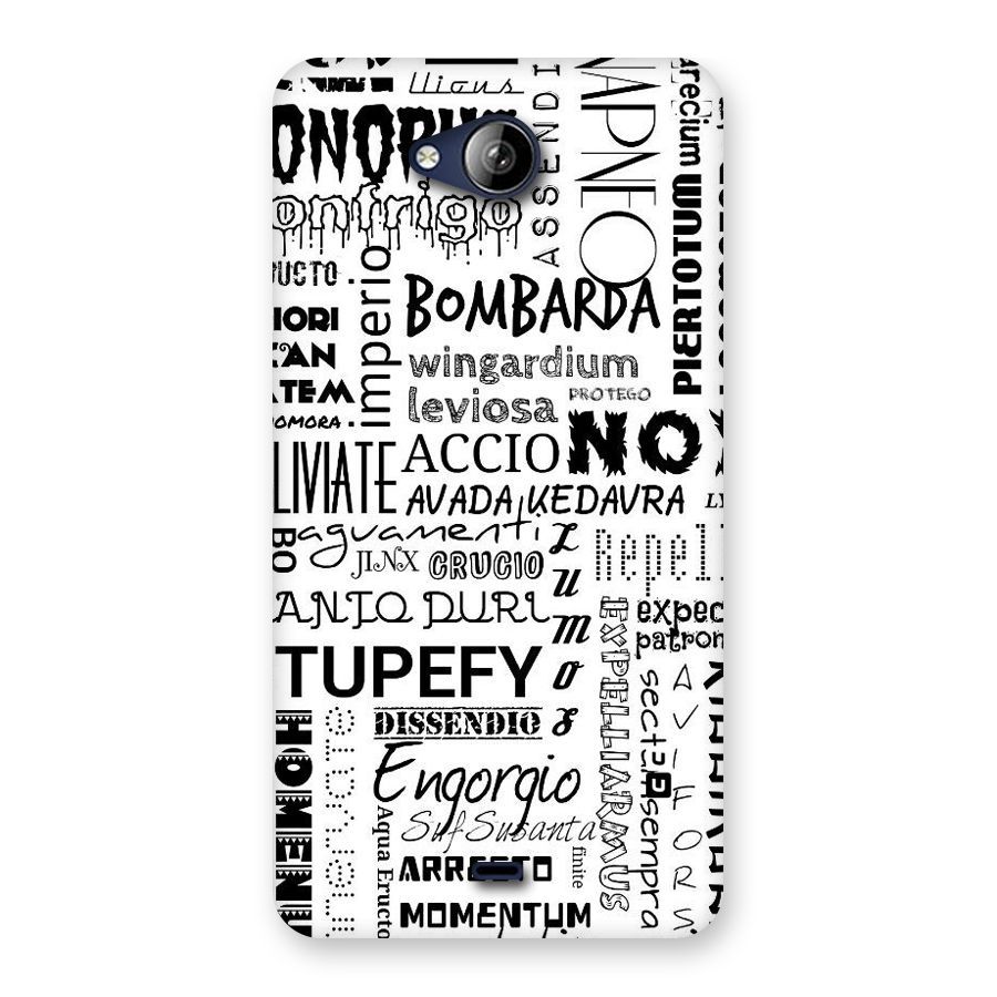 Stupefy Back Case for Canvas Play Q355