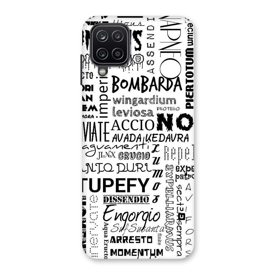 Stupefy Back Case for Galaxy A12