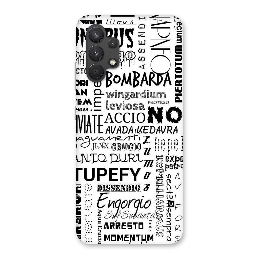Stupefy Back Case for Galaxy A32