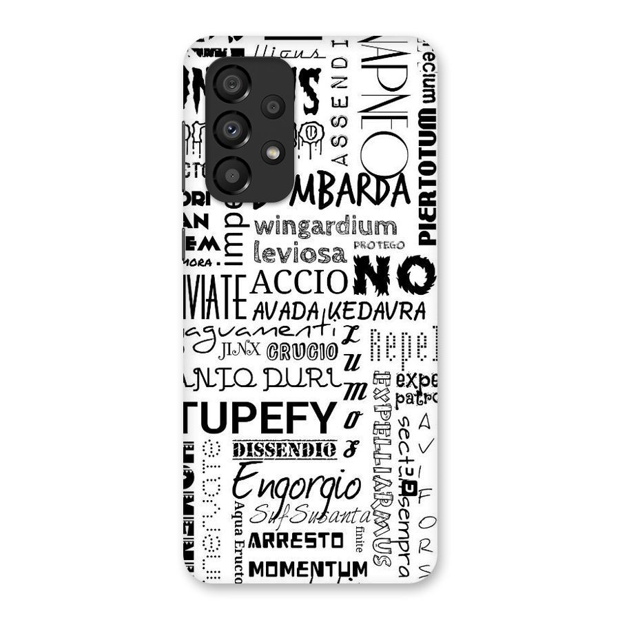 Stupefy Back Case for Galaxy A33 5G