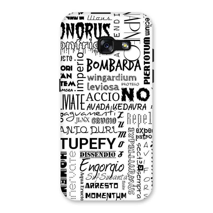 Stupefy Back Case for Galaxy A3 (2017)