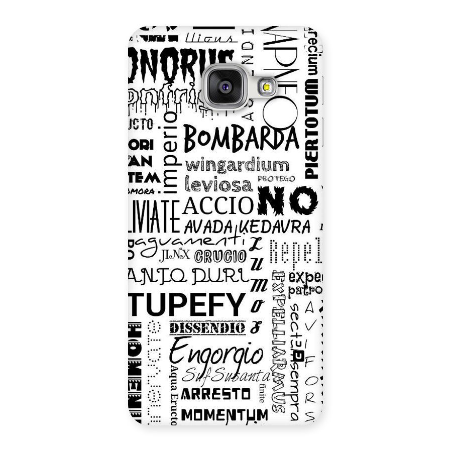 Stupefy Back Case for Galaxy A3 2016