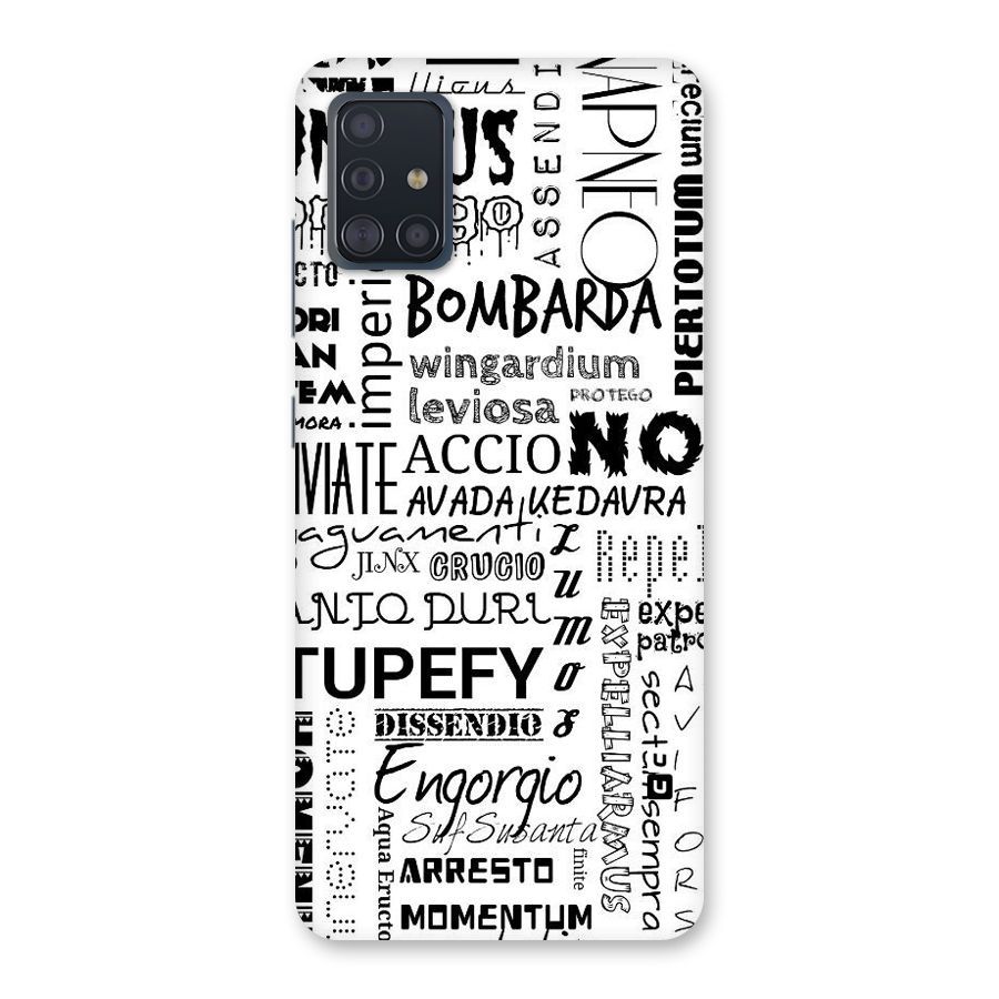 Stupefy Back Case for Galaxy A51