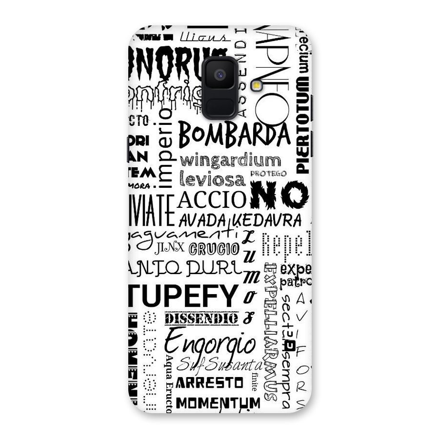 Stupefy Back Case for Galaxy A6 (2018)