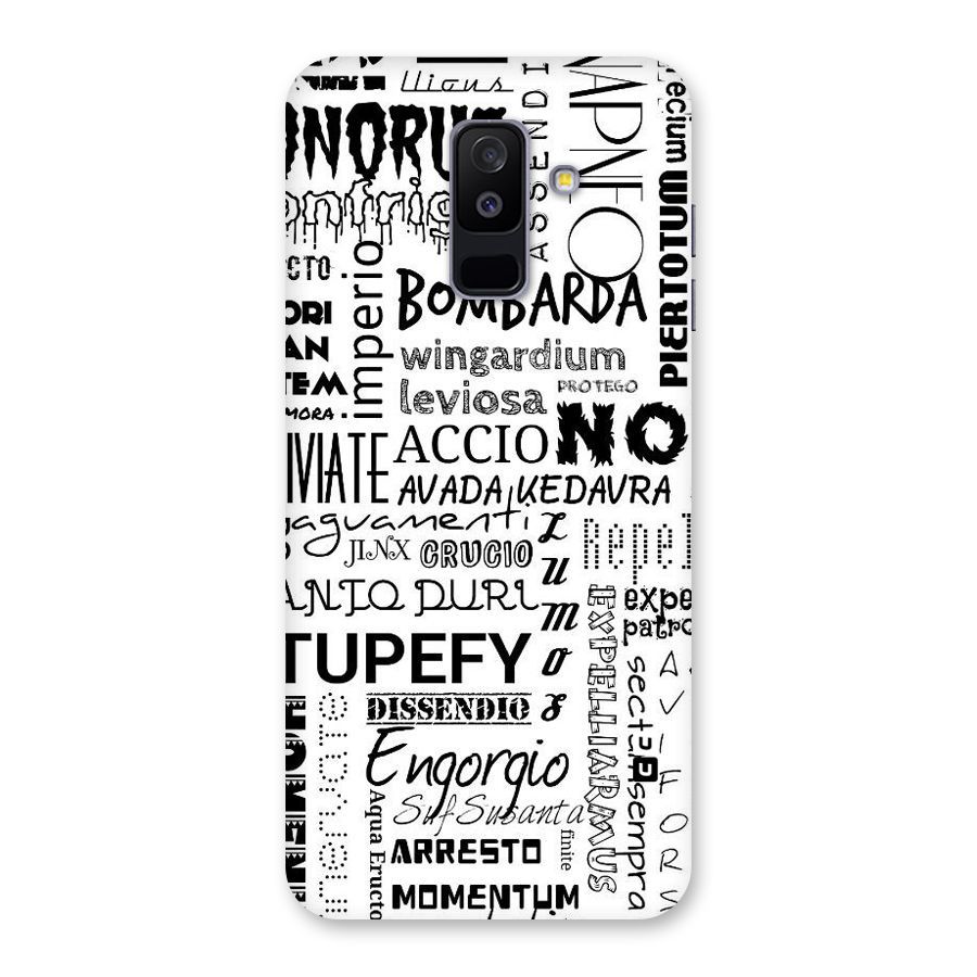 Stupefy Back Case for Galaxy A6 Plus