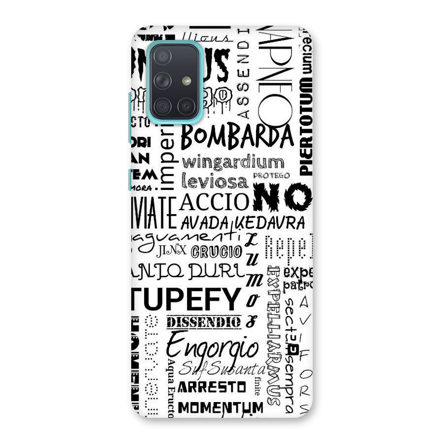 Stupefy Back Case for Galaxy A71