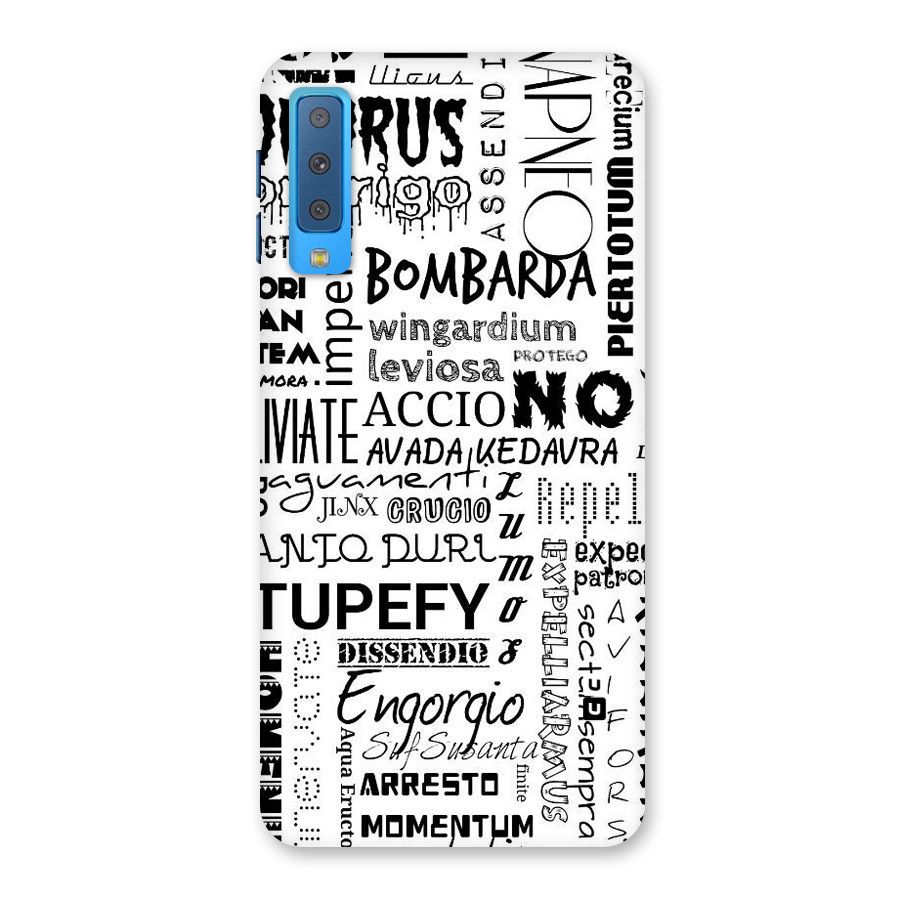 Stupefy Back Case for Galaxy A7 (2018)