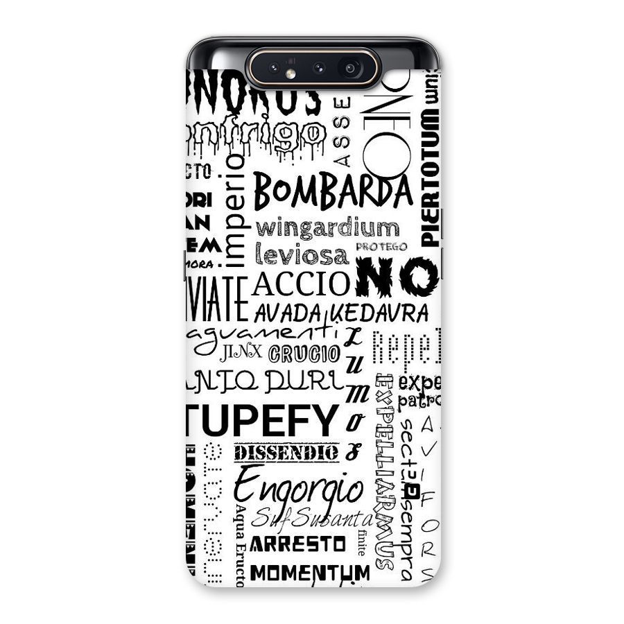 Stupefy Back Case for Galaxy A80