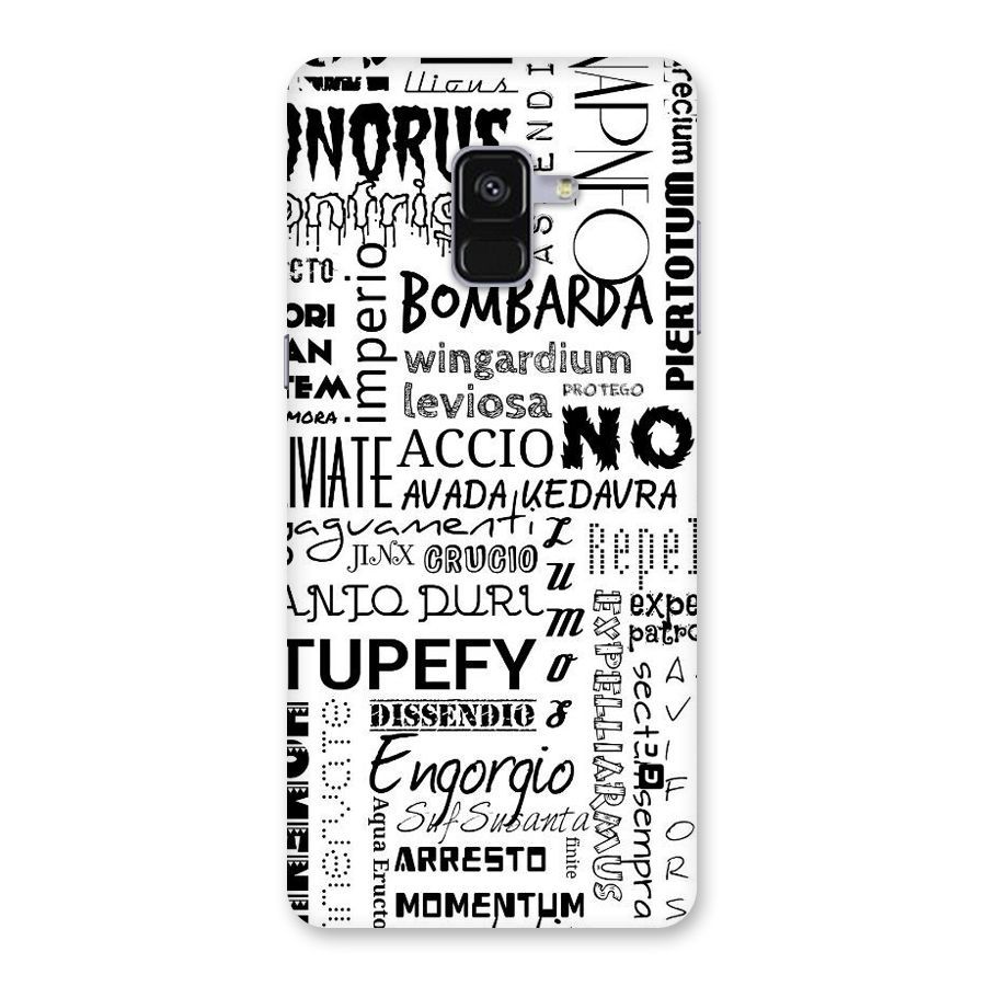 Stupefy Back Case for Galaxy A8 Plus