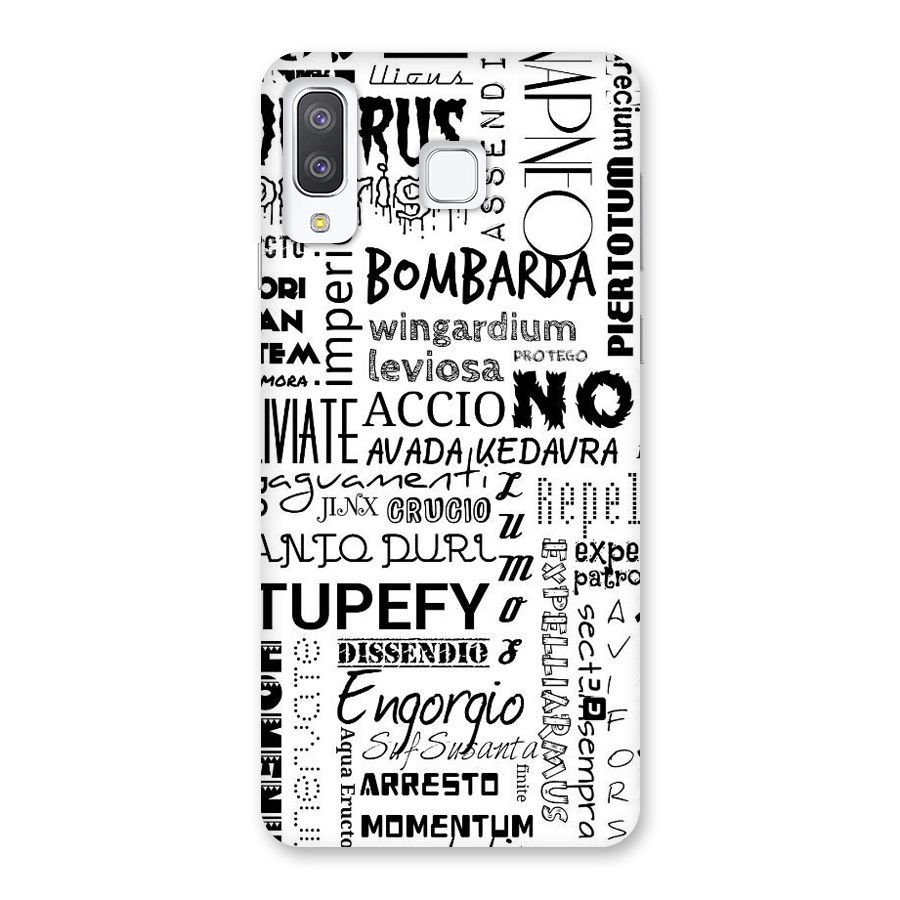 Stupefy Back Case for Galaxy A8 Star