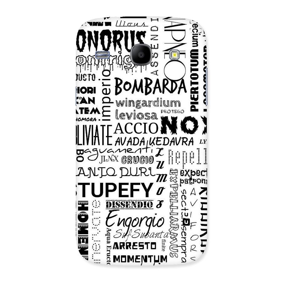 Stupefy Back Case for Galaxy Core