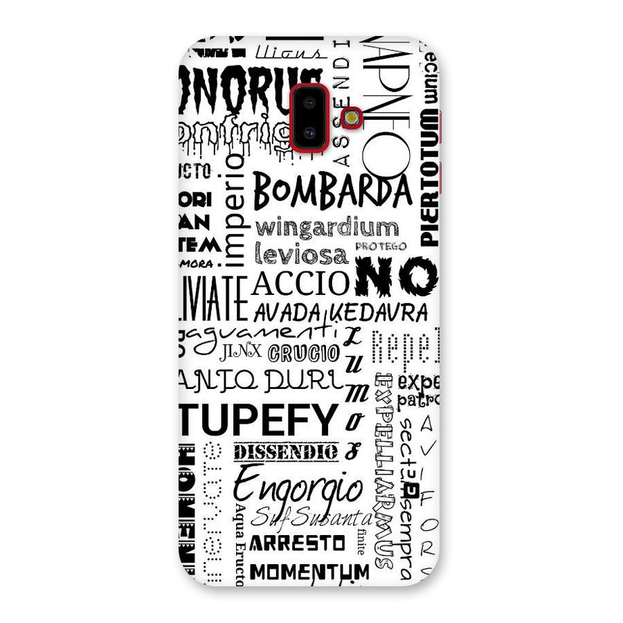 Stupefy Back Case for Galaxy J6 Plus