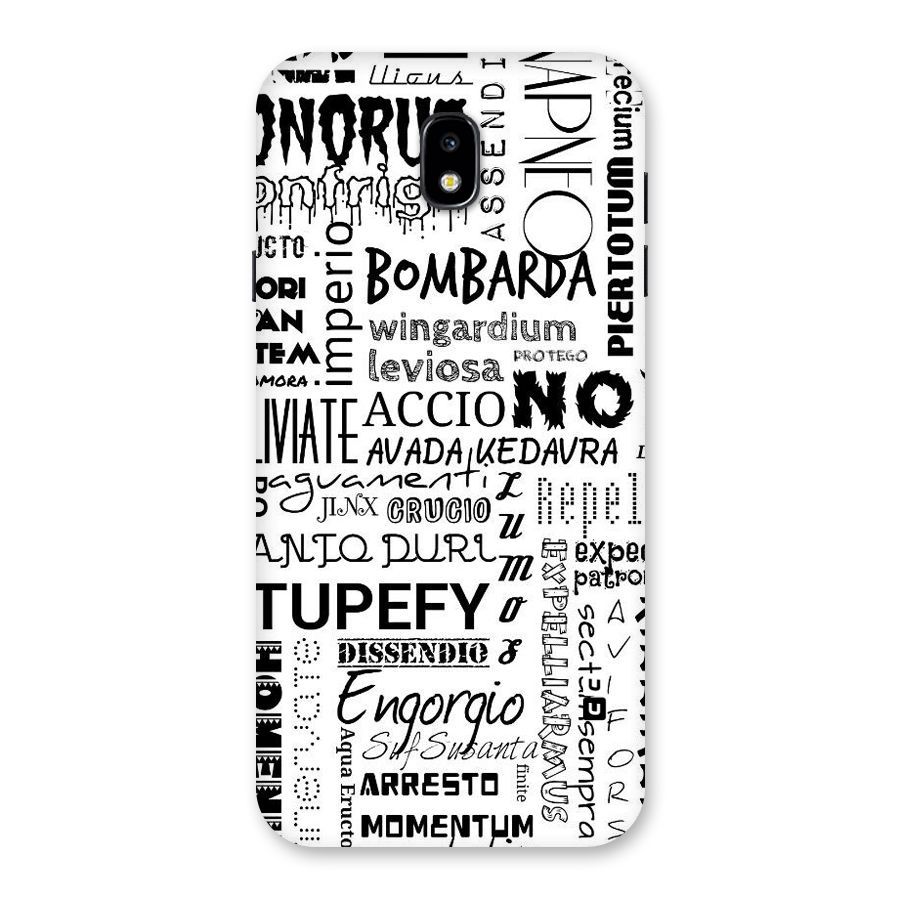 Stupefy Back Case for Galaxy J7 Pro