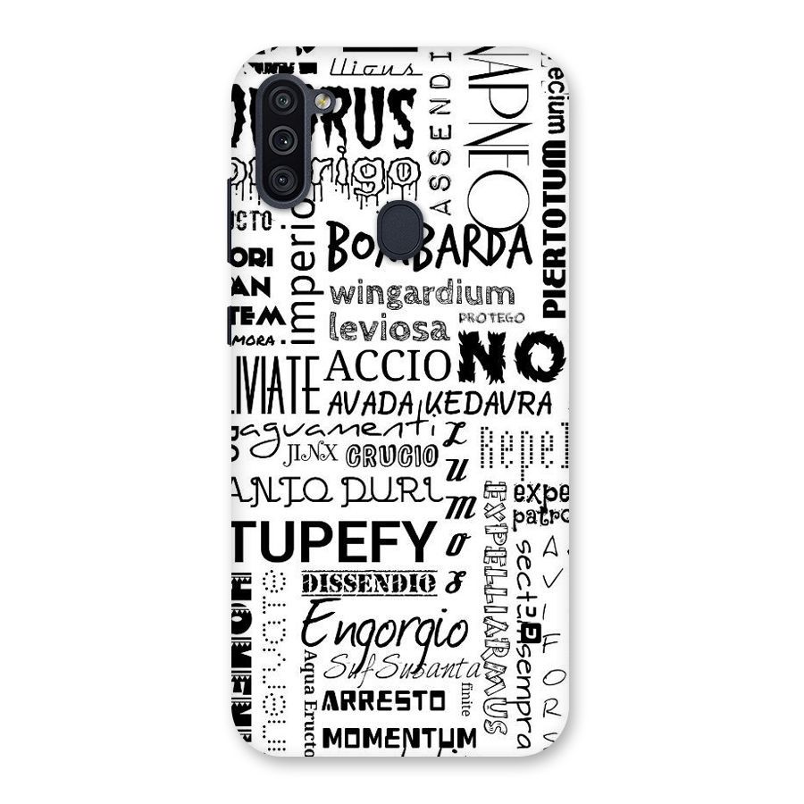 Stupefy Back Case for Galaxy M11
