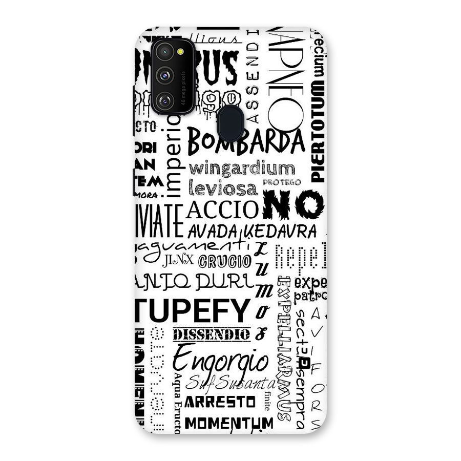 Stupefy Back Case for Galaxy M30s
